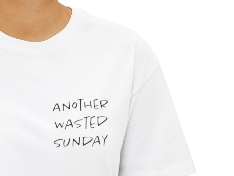 Another Wasted Sunday | Short Sleeve Graphic Tee